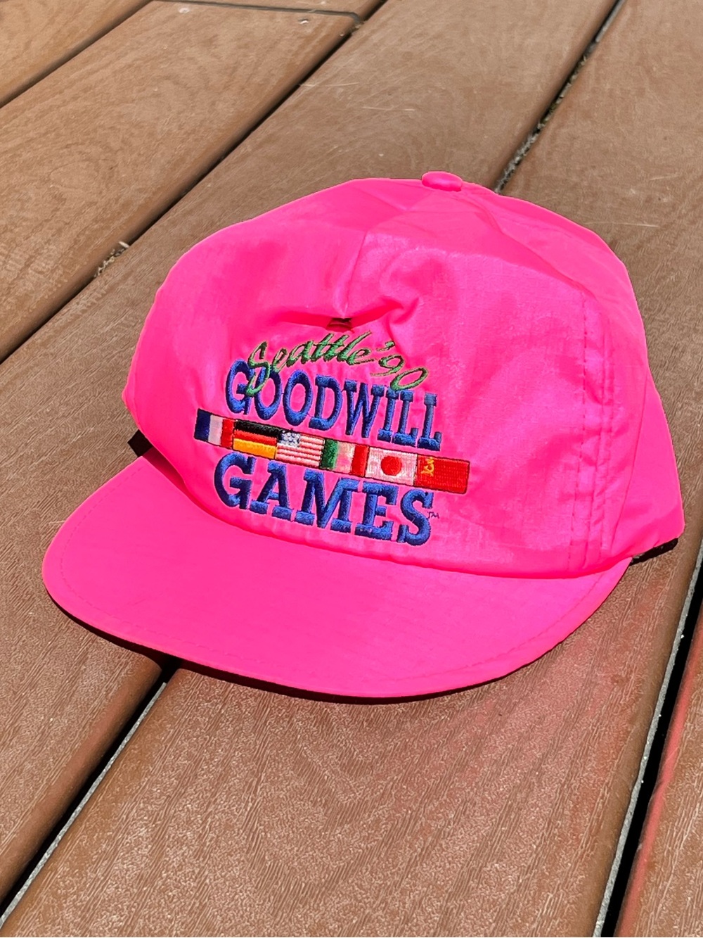 Vintage 90s Seattle Goodwill Games Cap